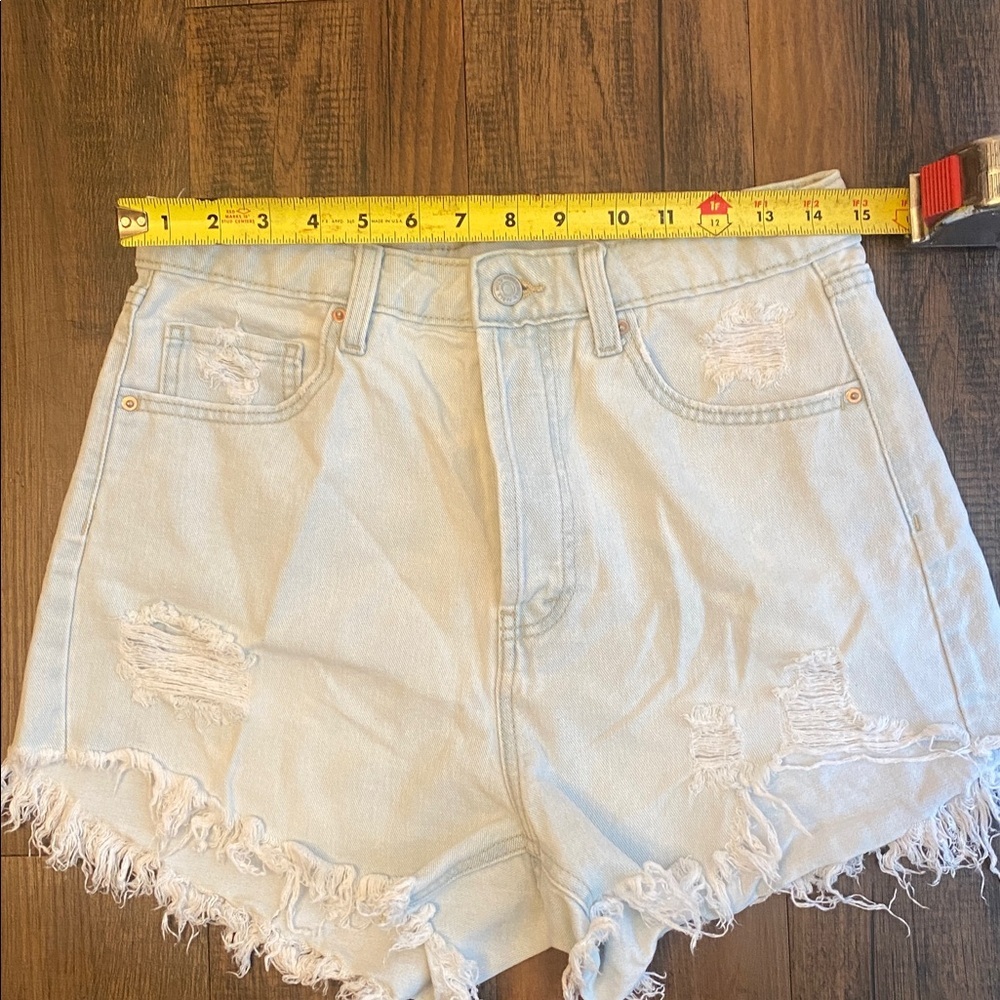 Wild Fable Light Blue Denim Shorts - Picture 8 of 9